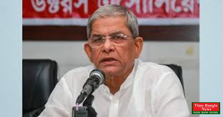 সুপরিকল্পিতভাবে নির্বাচন পেছানোর ষড়যন্ত্র হচ্ছে: মির্জা ফখরুল