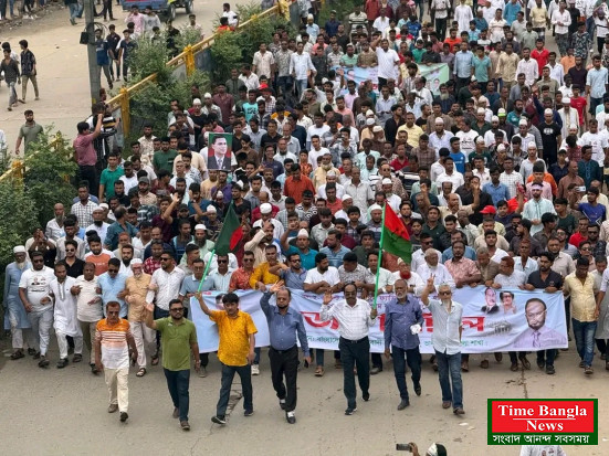 ভালুকায় জুলাই গণঅভ্যুত্থান দিবস উপলক্ষে বিএনপির আনন্দ মিছিল ও আলোচনা সভা