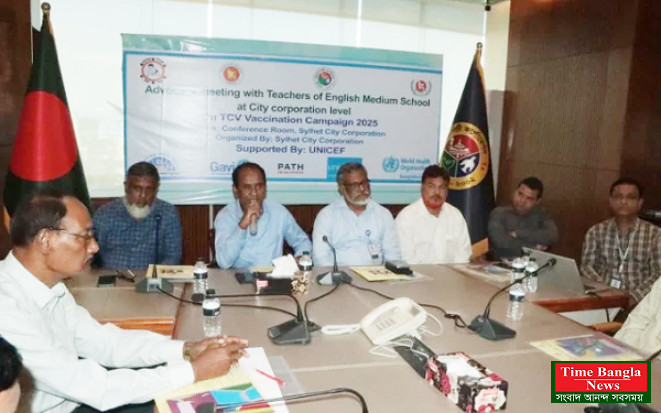 সিসিকের টাইফয়েড টিকাদান ক্যাম্পেইন