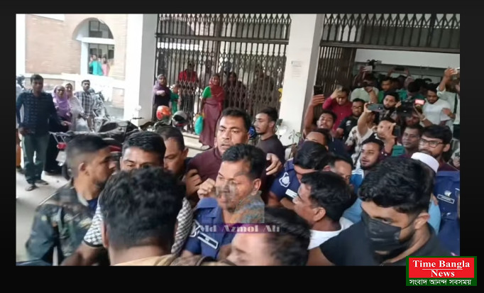 সিলেট আদালতে সাংবাদিকদের ‍উপর আসামির হামলা