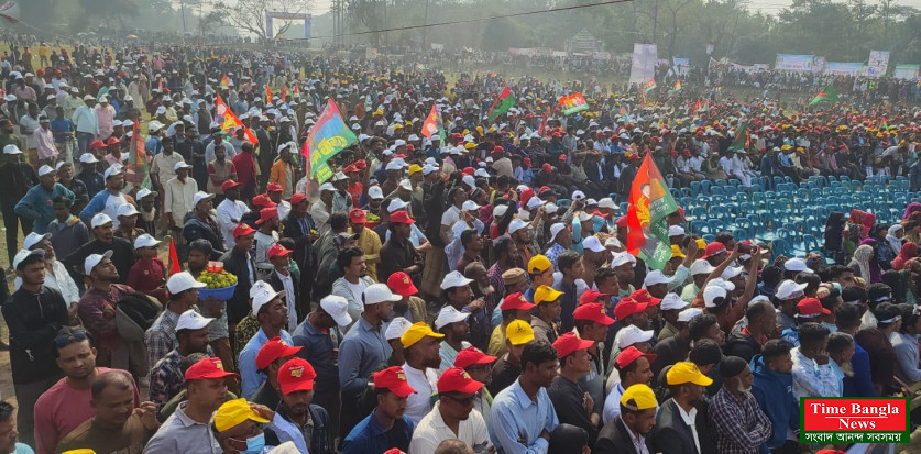 মৌলভীবাজারে জনসভায় হাজার মানুষের ঢল