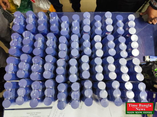 জৈন্তাপুরে বাসে মিলল ভারতীয় পণ্য, আটক ১