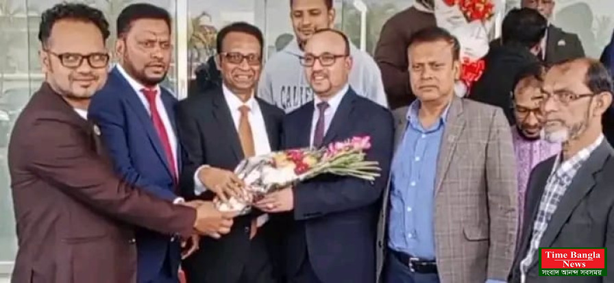 যুক্তরাজ্য বিএনপিনেতা আব্দুল লেইছকে সম্বর্ধনা প্রদান