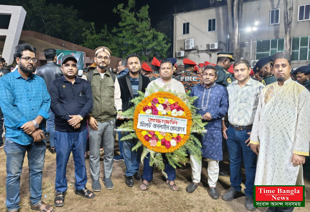 ভাষা শহীদদের প্রতি সিলেট অনলাইন প্রেসক্লাবের বিনম্র শ্রদ্ধা নিবেদন