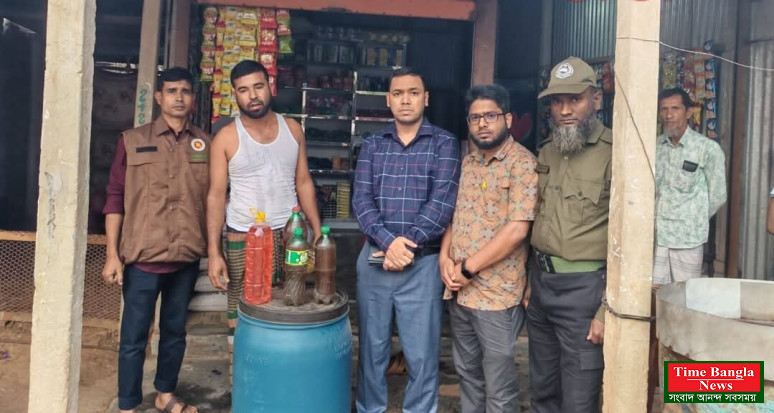 টাংগাইলের মধুপুরে অতিরিক্ত দামে অকটেন বিক্রি: মোবাইল কোর্টে জরিমানা।