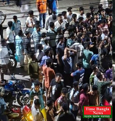 ছাত্রদের আন্দোলনের মুখে পিছু হটল অটোরিকশা চালকরা: সিলেটে রাতে সড়ক অবরোধ