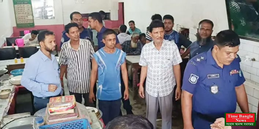 হোটেলে স্বাস্থ্যবিধির বালাই নেই, দোকানে নিষিদ্ধ রেড বুল উদ্ধার।