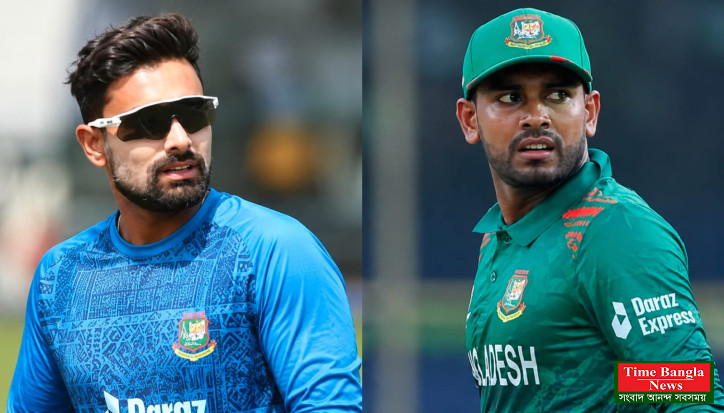 ওয়ানডে দলের নেতৃত্বে পরিবর্তন, মিরাজের জায়গায় নতুন অধিনায়ক লিটন দাস