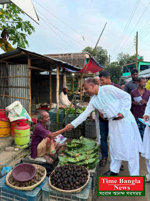 ছাতকে সম্ভাব্য চেয়ারম্যান প্রার্থী ফরিদ আহমদের গণসংযোগ ও লিফলেট বিতরণ
