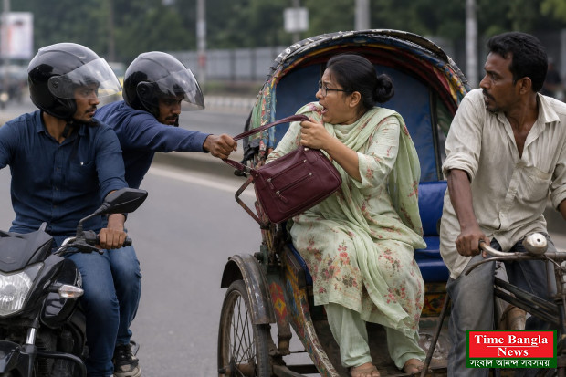 ছিনতাইকারীর টানে রিকশা থেকে পড়ে প্রাণ গেল প্রধান শিক্ষিকার