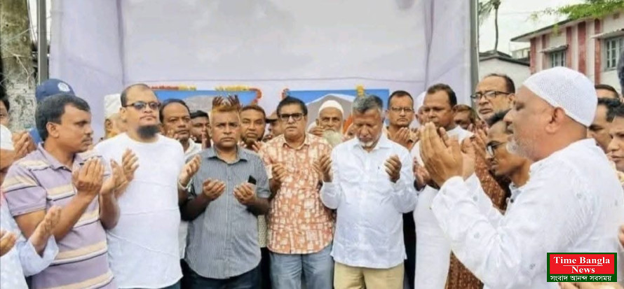 কালাইয়ে বিএনপির ৪৮তম প্রতিষ্ঠাবার্ষিকী উপলক্ষে দোয়া, মুনাজাত ও বৃক্ষরোপণ