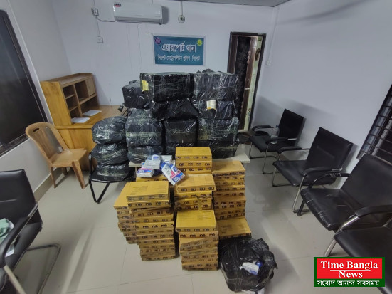 সিলেটে ৮.৫ লাখ টাকার ভারতীয় চোরাই পণ্যসহ নোহা মাইক্রোবাস জব্দ