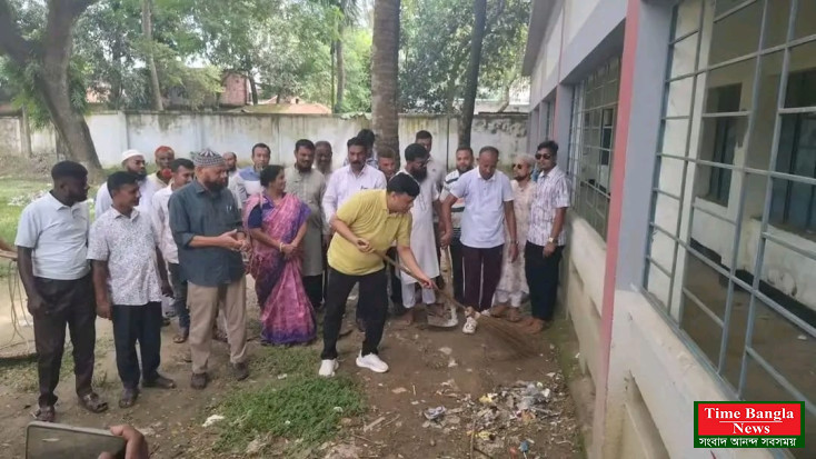 শাজাহানপুরে ডেঙ্গু প্রতিরোধে বিএনপির পরিচ্ছন্নতা অভিযান