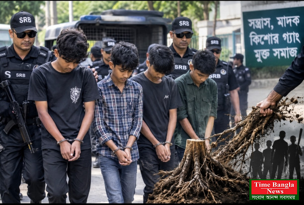‘ *শর্টকাটে’ নয়, কিশোর গ্যাংয়ের শিকড় উপড়ে ফেলতে চায় এসআরবি।*